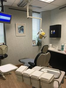 dentistry medical room with special equipment